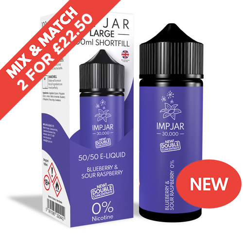 Blueberry & Sour Raspberry 100ml