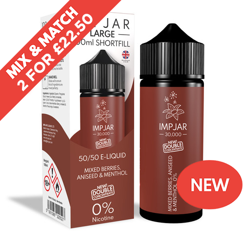 Mixed Berries Aniseed & Menthol 100ml