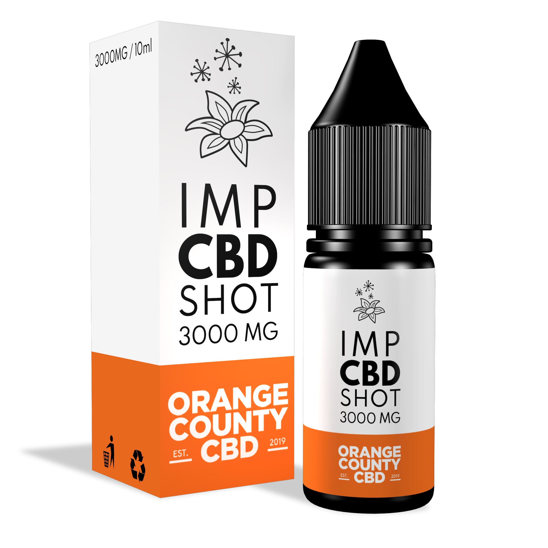 Orange County X Imp Jar CBD Nic Shot 3500mg Imp Jar Ltd Orange County X Imp Jar CBD Nic Shot 3500mg Imp Jar Ltd