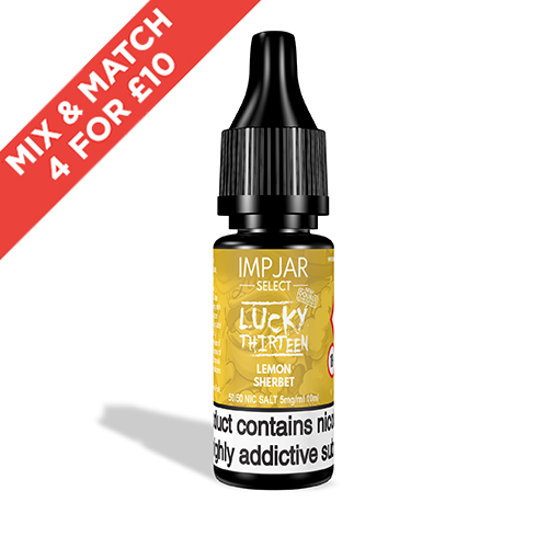 Imp Jar Select x Lucky 13 ⏐ Lemon Sherbet 10ml Nic Salt