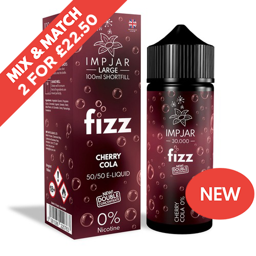 100ml Fizz Range Imp Jar Ltd 100ml Fizz Range Imp Jar Ltd