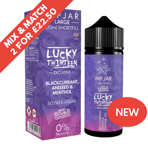 Blackcurrant Aniseed & Menthol 100ml