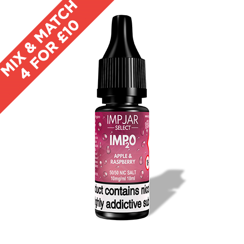 Apple & Raspberry Imp Jar Select 10ml Nic Salt