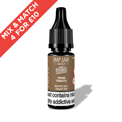 Imp Jar Select ⏐ Cream Tobacco 10ml Nic Salt