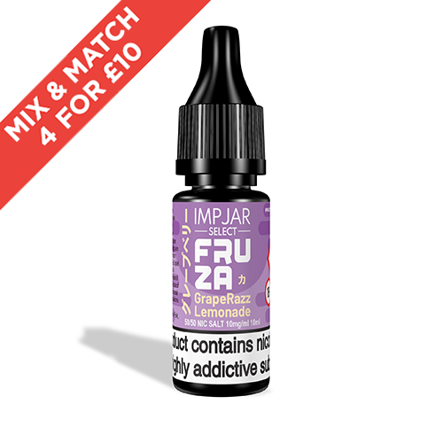 Grape Razz Lemonade Imp Jar Select 10ml Nic Salt